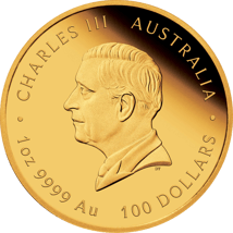 1 Unze Gold Pillar Dollar 225. Jubiläum Proclamation Coin 2025 (Auflage: 250 | Polierte Platte)