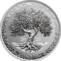1 Unze Silber Friedenstaube 2025 (Auflage: 5.000 | Polierte Platte)