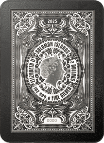 1 Unze Silber King of Spades - Pik König 2025 (Auflage: 2.000 | Reverse Proof)