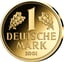 1/4 Unze Gold Deutsche Mark 2025 (Auflage: 499 | 1 D-Mark Neuauflage)