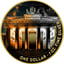 1 Unze Silber Brandenburger Tor 2025 (Auflage: 100 | teilvergoldet)