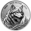 1 Unze Silber Heimische Tiere Wolf 2025 (Auflage: 1.000 | Polierte Platte)