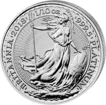 1/10 Unze Platin Britannia 2018