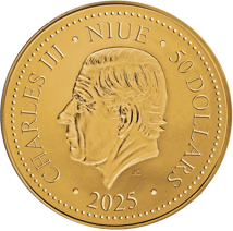 1/2 Unze Gold Niue Phönix 2025 (Auflage: 10.000)