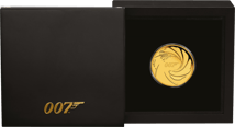 1/4 Unze Gold James Bond 007 PP (Auflage: 1.000 | Polierte Platte)