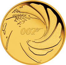 1/4 Unze Gold James Bond 007 PP (Auflage: 1.000 | Polierte Platte)