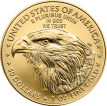 1 Unze Gold American Eagle 2025