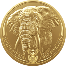 1 Unze Gold Big Five Elefant 2025