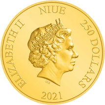 1 Unze Gold Fluch der Karibik The Empress 2021 (Auflage: 250)