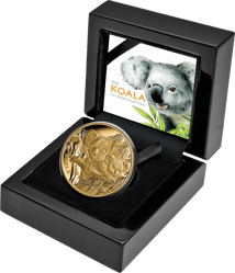 1 Unze Gold Koala Australiens Ikone 2022 PP (Auflage: 150 | Polierte Platte | Niue)