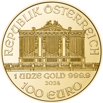 1 Unze Gold Wiener Philharmoniker 2024