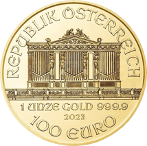 1 Unze Gold Wiener Philharmoniker 2023