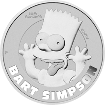 1 Unze Silber Bart Simpson 2022 (Auflage: 22.500)