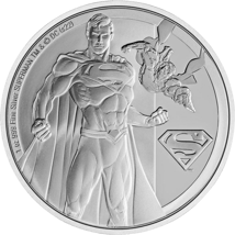 1 Unze Silber DC Classic Heroes Superman 2022 PP (Auflage.5.000 | Polierte Platte)