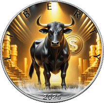 1 Unze Silber Eagle Bulle 2025 (Auflage: 5.000)