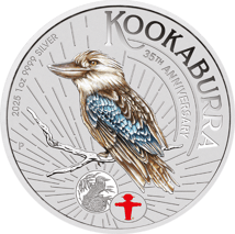 1 Unze Silber Kookaburra 2025 (Auflage: 2.500 | Privy Mark WMF Berlin)