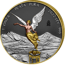 1 Unze Silber Libertad 2022 Six Metals (Auflage: 100)