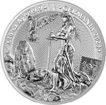 10 Unzen Silber Germania 2023 (Auflage: 1.000)