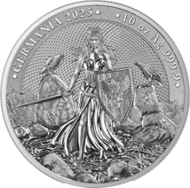 10 Unzen Silber Germania 2025 (Auflage: 500)