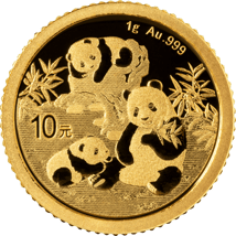 1g Gold China Panda 2025