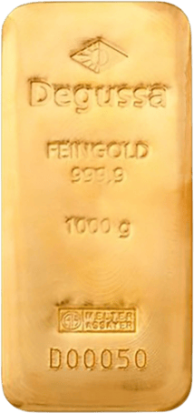 1kg Goldbarren Degussa