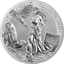 2 Unzen Silber Germania 2023 (Auflage: 2.500)