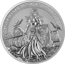 2 Unzen Silber Germania 2025 (Auflage: 1.000)