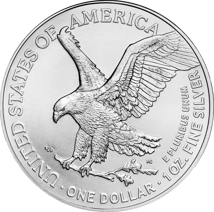 300 x 1 Unze Silber American Eagle 2025