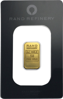 5g Elefanten Goldbarren (Rand Refinery)