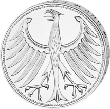 Deutschland 5 DM Silberadler (Heiermann)