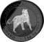 1kg Silber African Wildlife Leopard 2022 Black Edition (Auflage: 100 | platiniert)